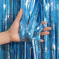 Hologram Tassel Fringe Party Backdrop