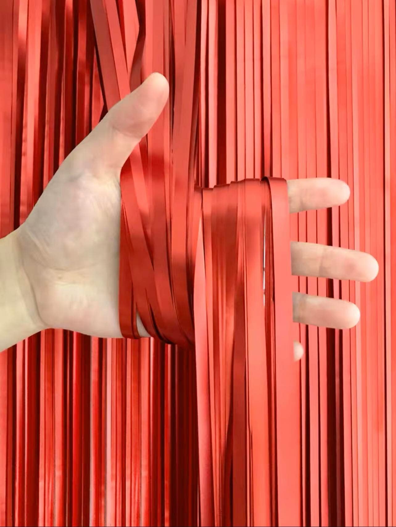 Matt Tassel Fringe Party Backdrop