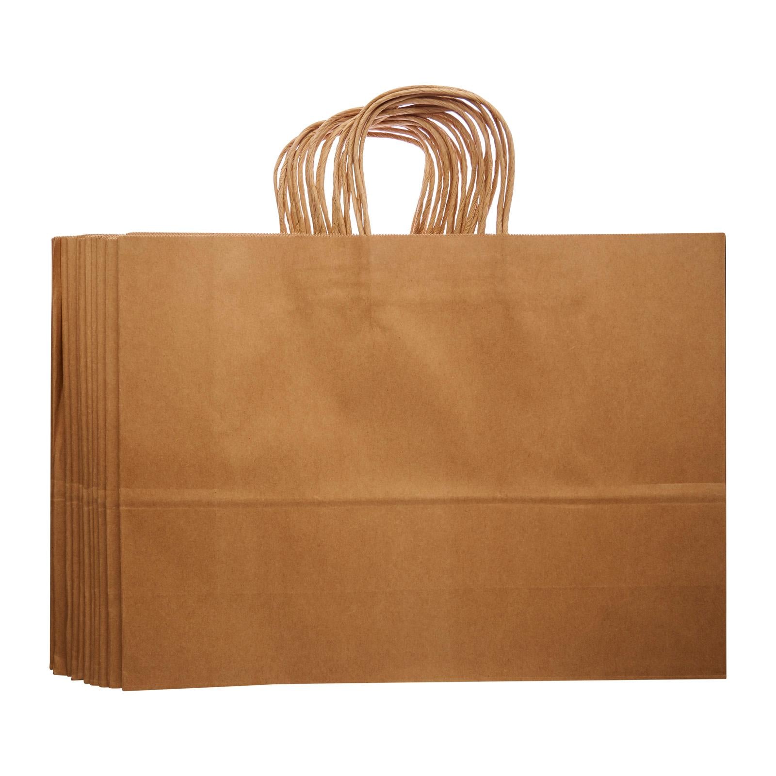 Rightpak 8cm X 13cm Kraft Paper Stand Up Pouches With Resealable Zipper - Food Grade, Tear Notch, Bottom Gusset