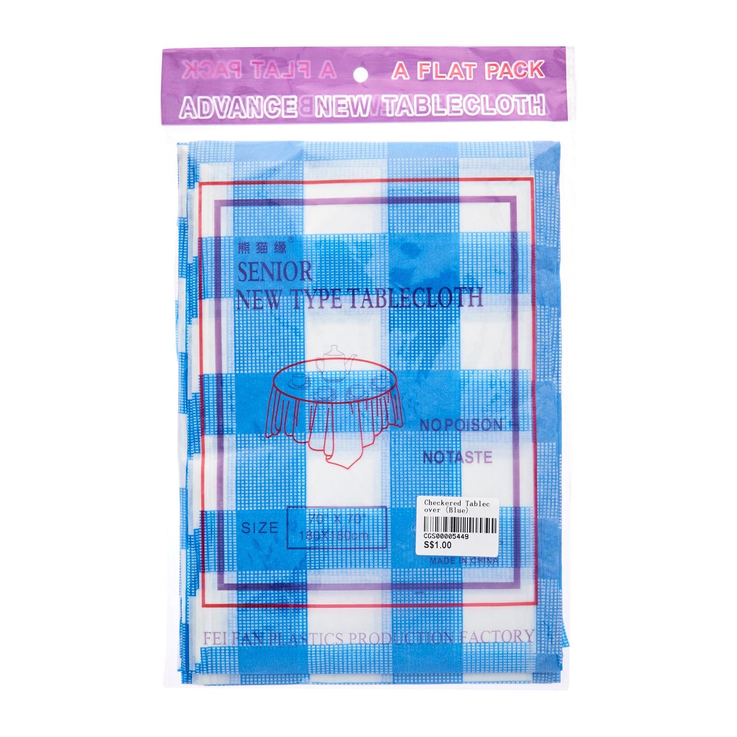 Checkered Tablecover