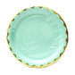7inch Shiny Scallop Edge Paper Plates