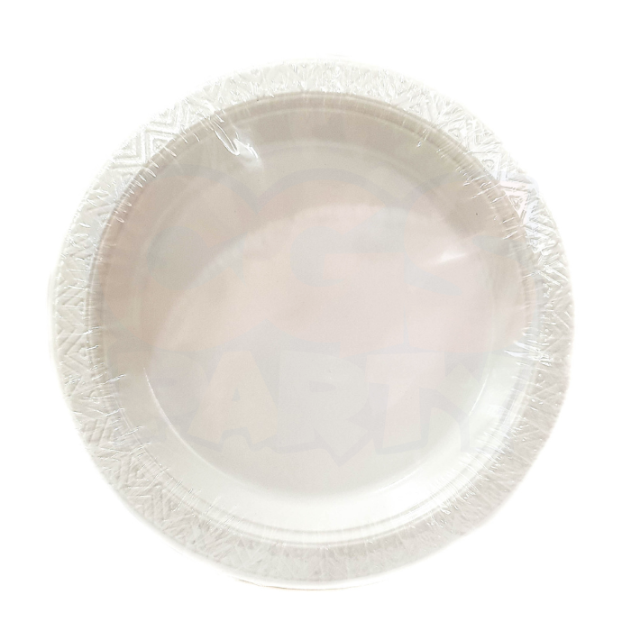 Plastic Plates (White)