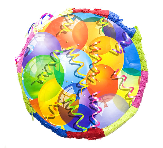 Balloon Party Round Pinata No.6332