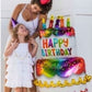 53inch Birthday Cake A42449 AirLoonz Foil Balloon