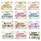 16inch Happy Birthday Foil Balloon Banner Set