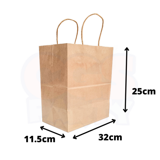 32cm x 25cm x 11.5cm Kraft Paper Bag