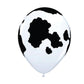 12 Inch Latex Balloon (Cow Print)