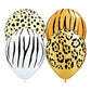 12 Inch Latex Balloon (Safari)
