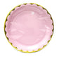 7inch Shiny Scallop Edge Paper Plates