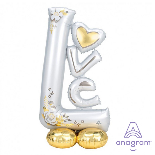 58inch Wedding Love A42465 AirLoonz Foil Balloon