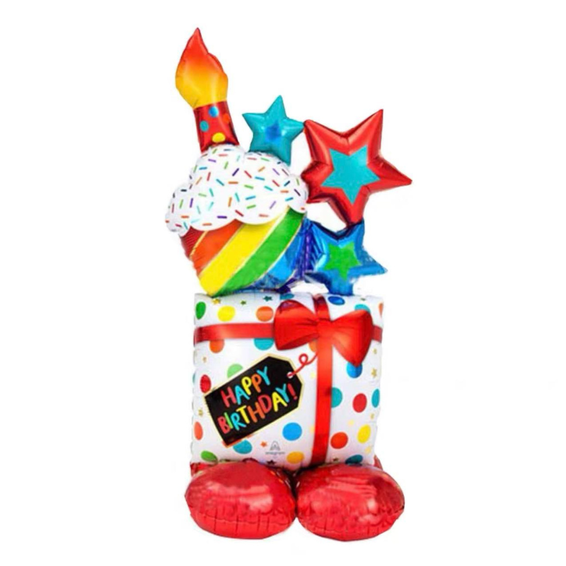 43inch Foil Balloon Display TX-045 (Birthday Present)
