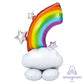 52inch Rainbow Cloud A42462 AirLoonz Foil Balloon
