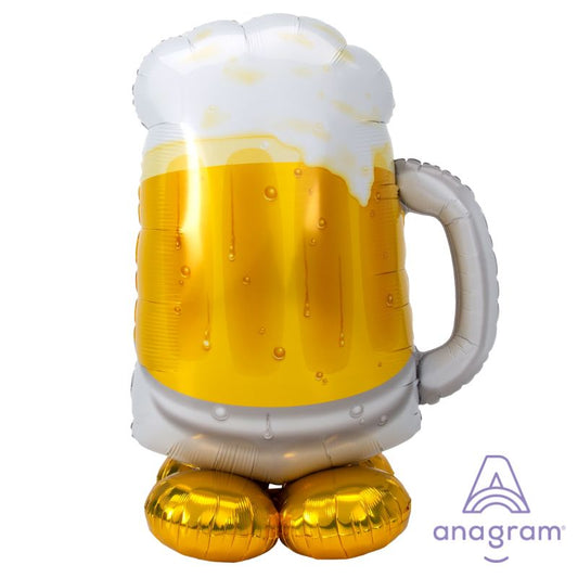 49inch Beer Mug A42374 AirLoonz Foil Balloon